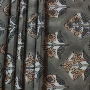 Modern Handblock Printed Cotton Fabric for Bedsheets Modern Handblock Printed Cotton Fabric for Bedsheets