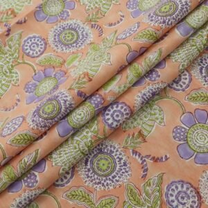 Geometric Handblock Printed Cambric Fabric for Upholstery Geometric Handblock Printed Cambric Fabric for Upholstery