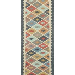 Designer Wool Jute Woven Durry Rug Designer Wool Jute Woven Durry Rug