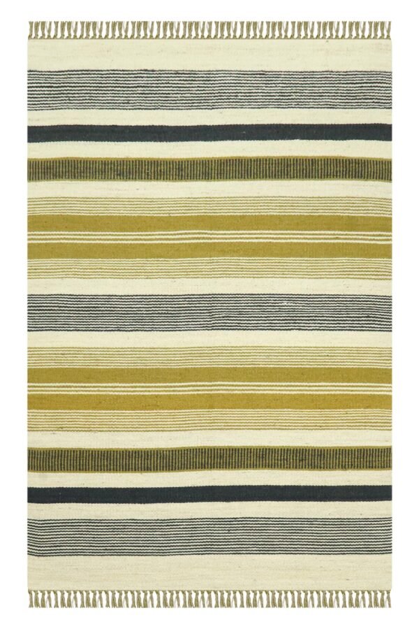 Minimalist Wool Jute Durry Rug