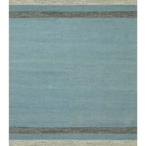 Eco-Friendly Vintage Round Wool Jute Durry for Office Eco-Friendly Vintage Round Wool Jute Durry for Office