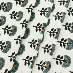 Paisley Handblock Printed Cotton Fabric for Upholstery Paisley Handblock Printed Cotton Fabric for Upholstery