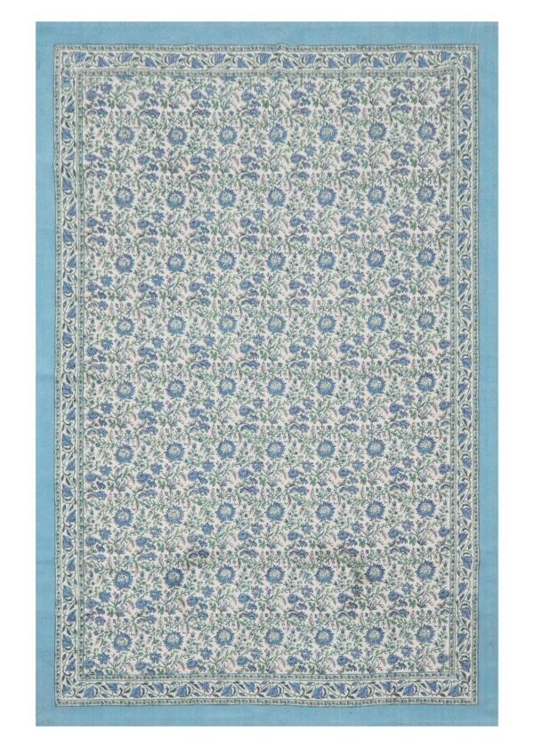 Artistic Block Printed Cotton Durry