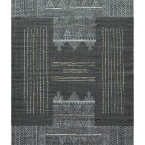 Abstract Pattern Block Printed Cotton Rug Abstract Pattern Block Printed Cotton Rug