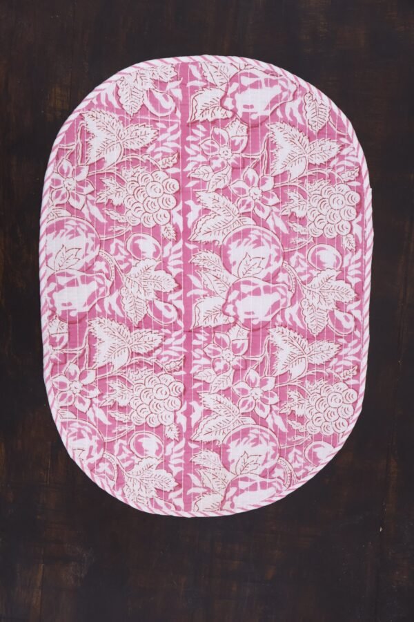 Soft Cotton Handblock Print Table Mat