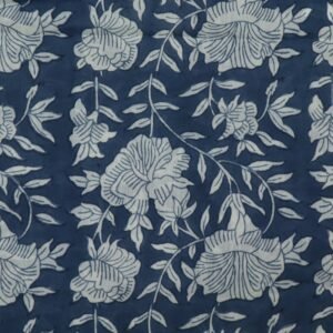 Paisley Handblock Printed Chanderi Fabric for Home Decor Paisley Handblock Printed Chanderi Fabric for Home Decor