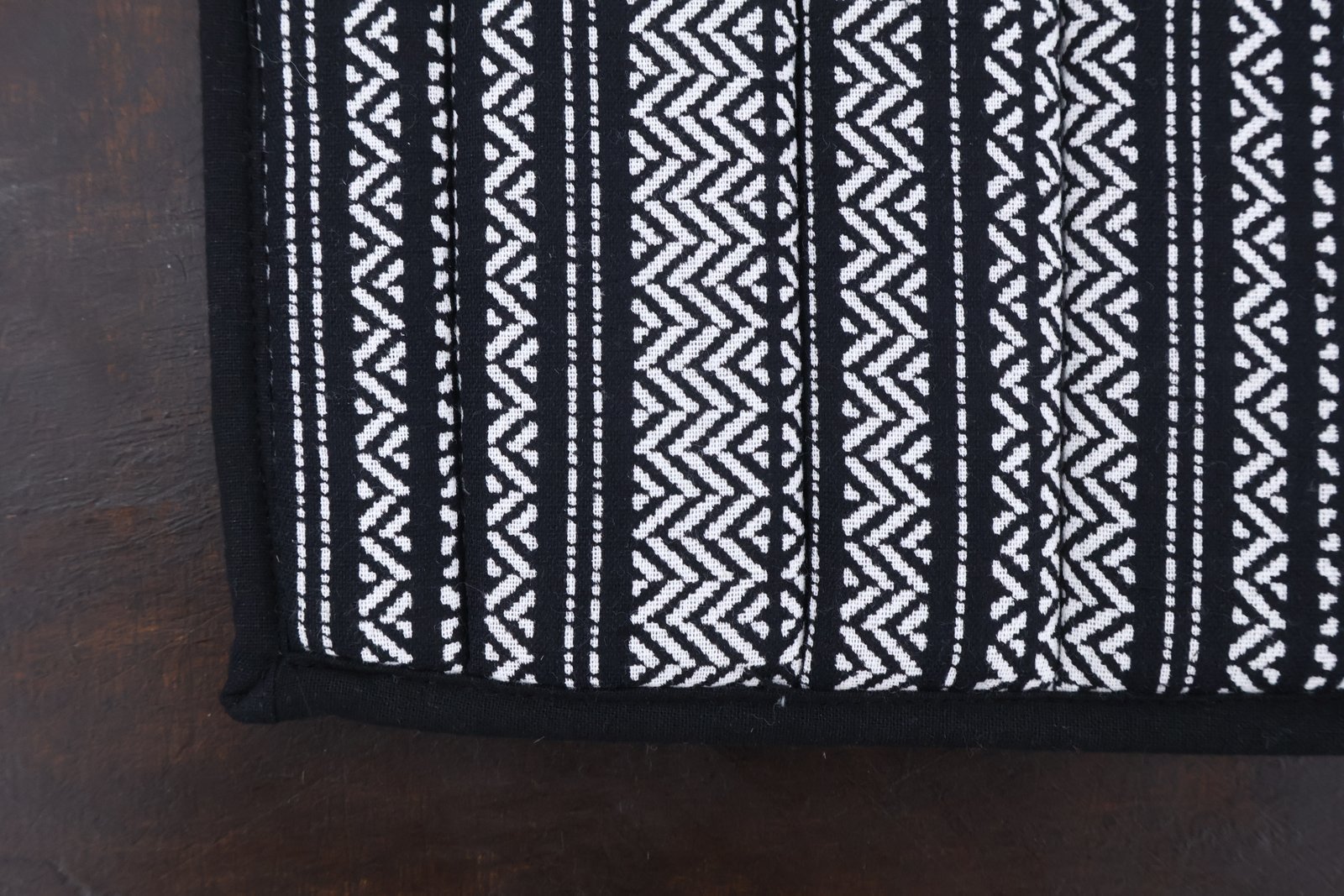 Bold Pattern Handblock Printed Cotton Mat - Image 2