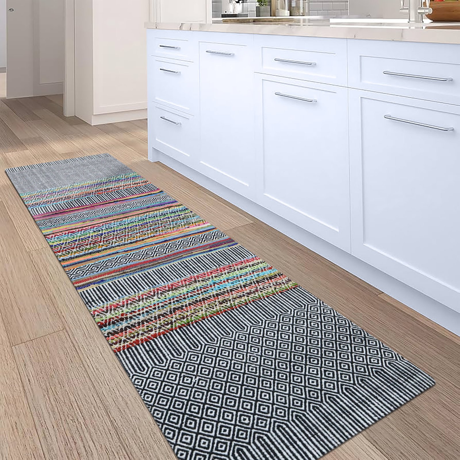 Premium Quality Wool Jute Woven Durry - Image 3