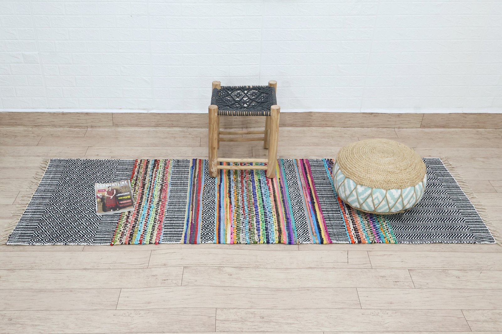 Premium Quality Wool Jute Woven Durry - Image 4