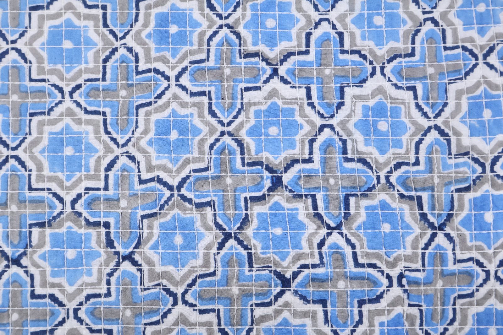 Ethnic Handblock Printed Cotton Floor Mat - Image 4