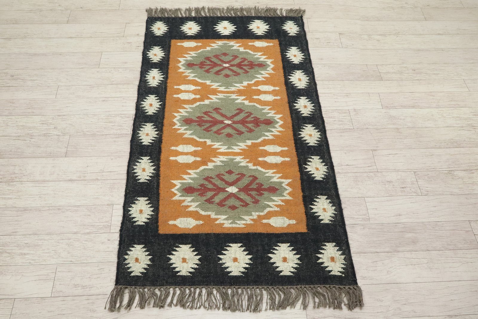 ハンドメイドジュートダリーマット - Image 5