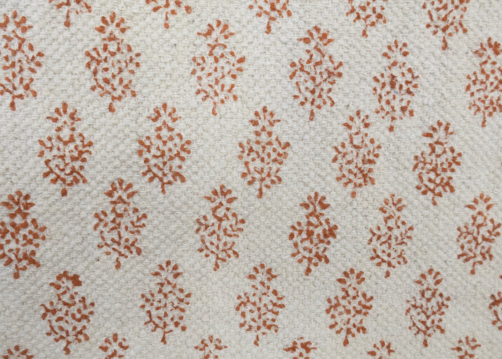 Durable Cotton Block Printed Durry - Image 5