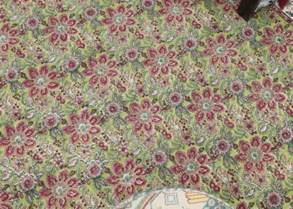 Pure Cotton Block Print Durry Carpet - Image 5
