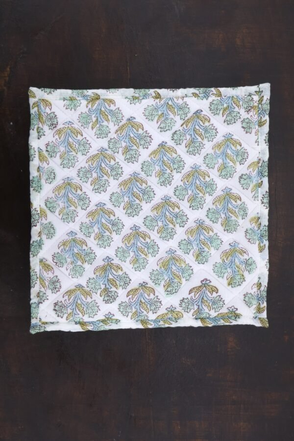 Durable Cotton Handblock Printed Carpet Mat - Image 5