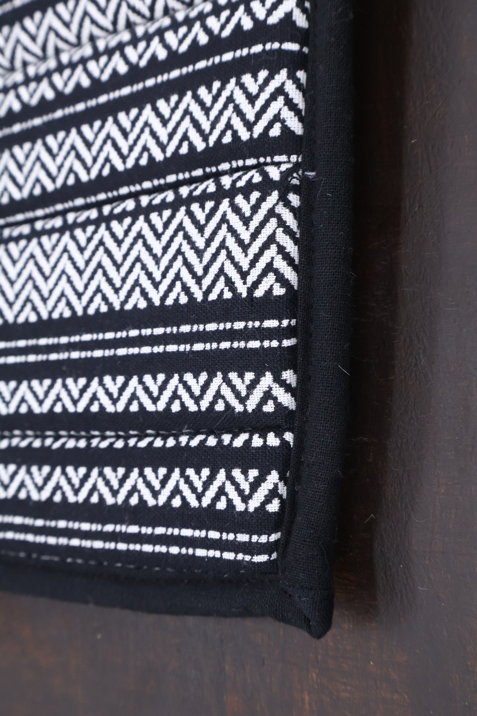 Bold Pattern Handblock Printed Cotton Mat - Image 5