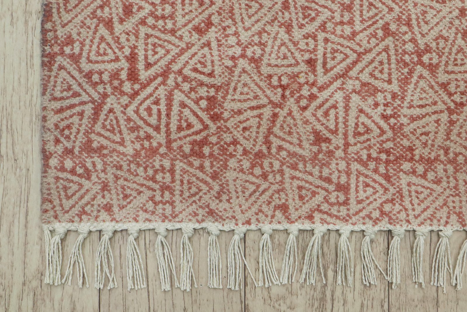 Decorative Cotton Block Print Durry - Image 6