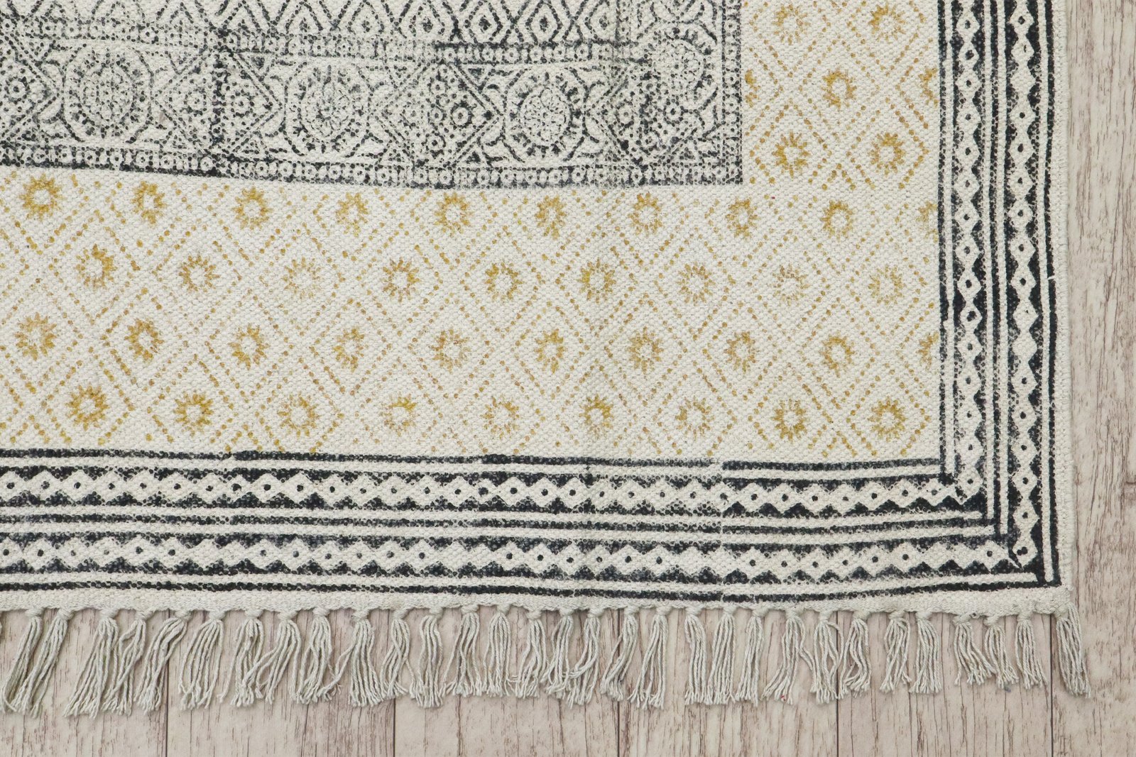 Soft Cotton Block Print Durry - Image 6