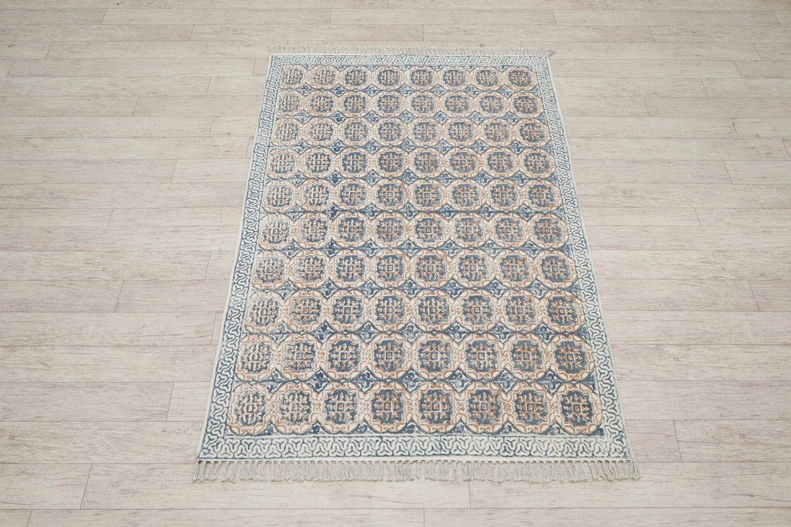 Eco-Friendly Cotton Block Print Durry - Image 6
