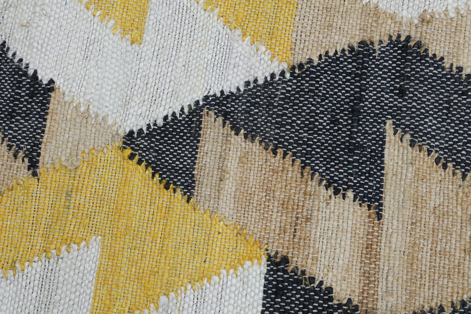 Premium Contemporary Rectangle Wool Jute Durry for Balcony - Image 6