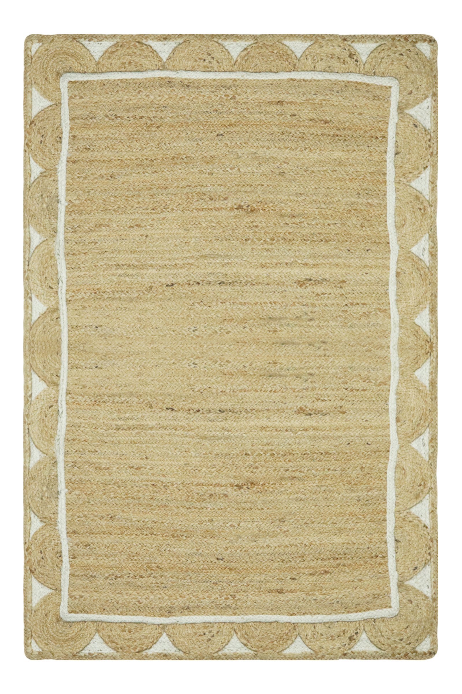 Vintage Inspired Jute Floor Durry
