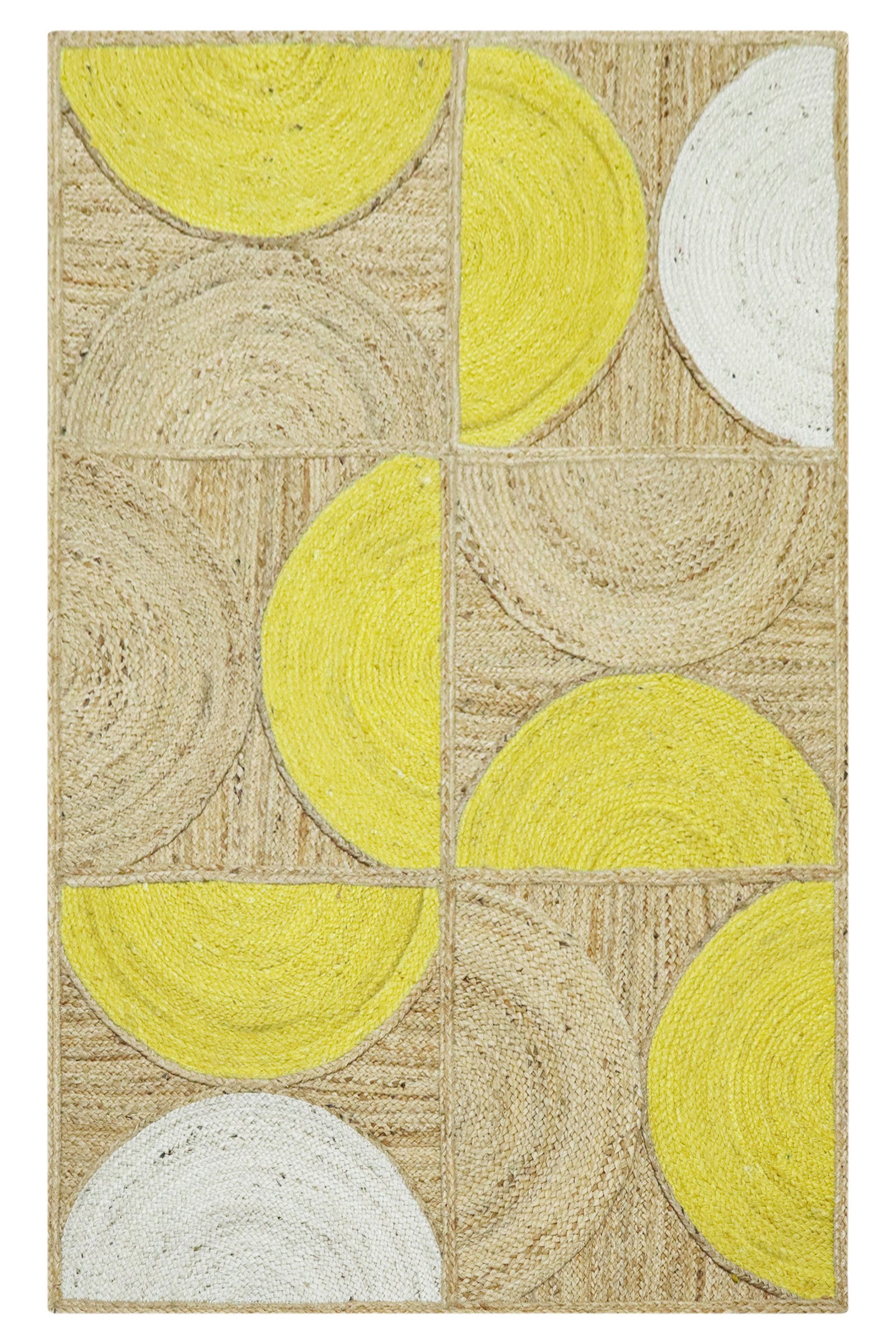 Handcrafted Jute Durry for Dining Room