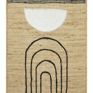 Handmade Braided Jute Durry Mat Handmade Braided Jute Durry Mat