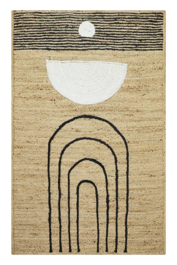 Handmade Braided Jute Durry Mat