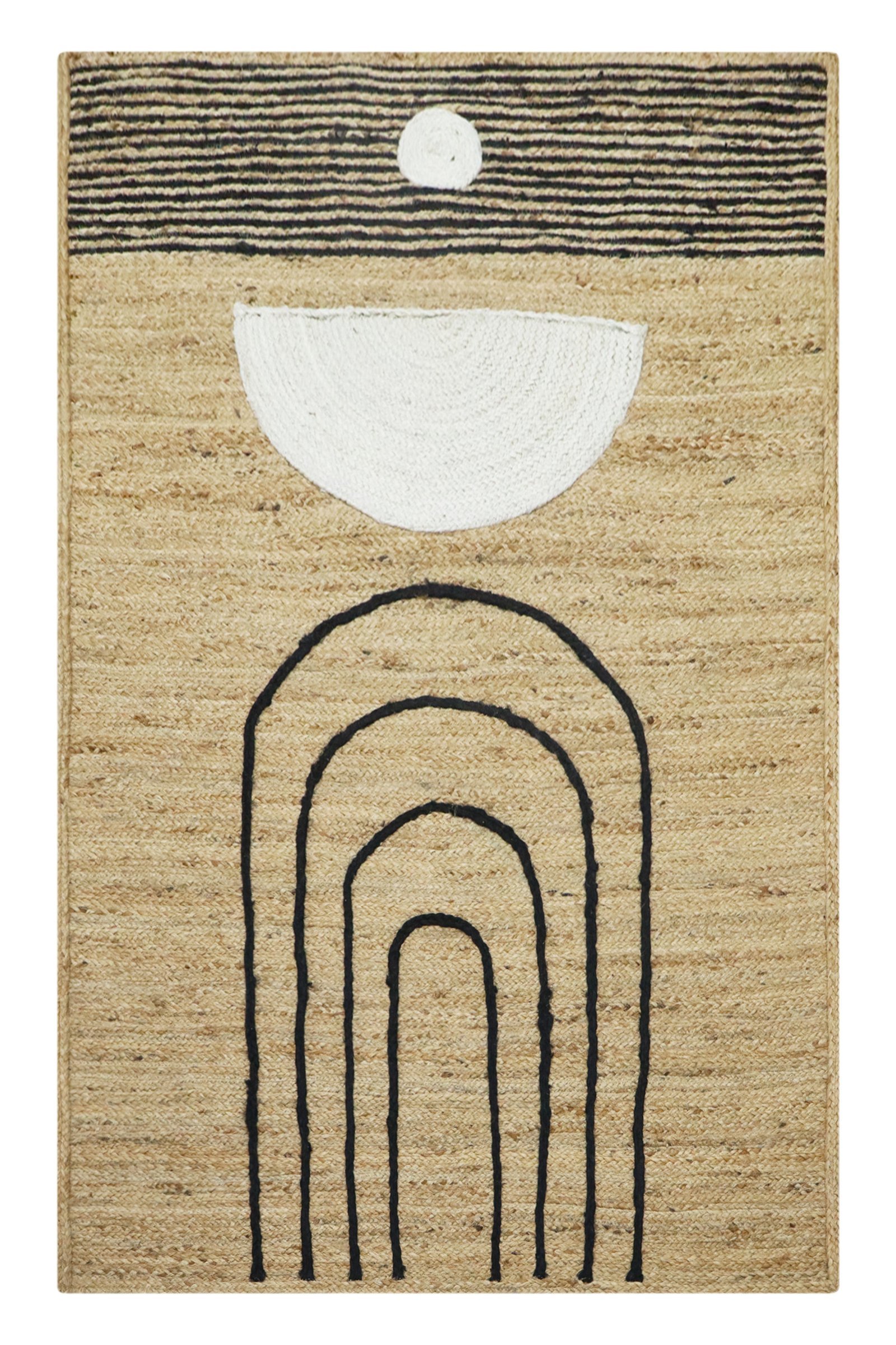 Handmade Braided Jute Durry Mat