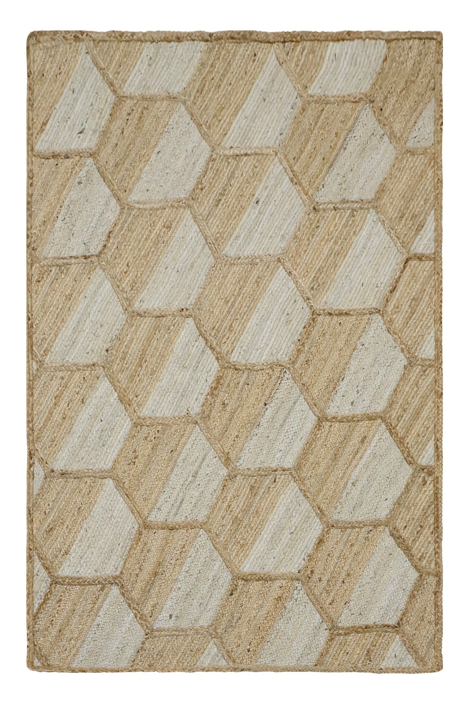 Lightweight Jute Area Durry Rug