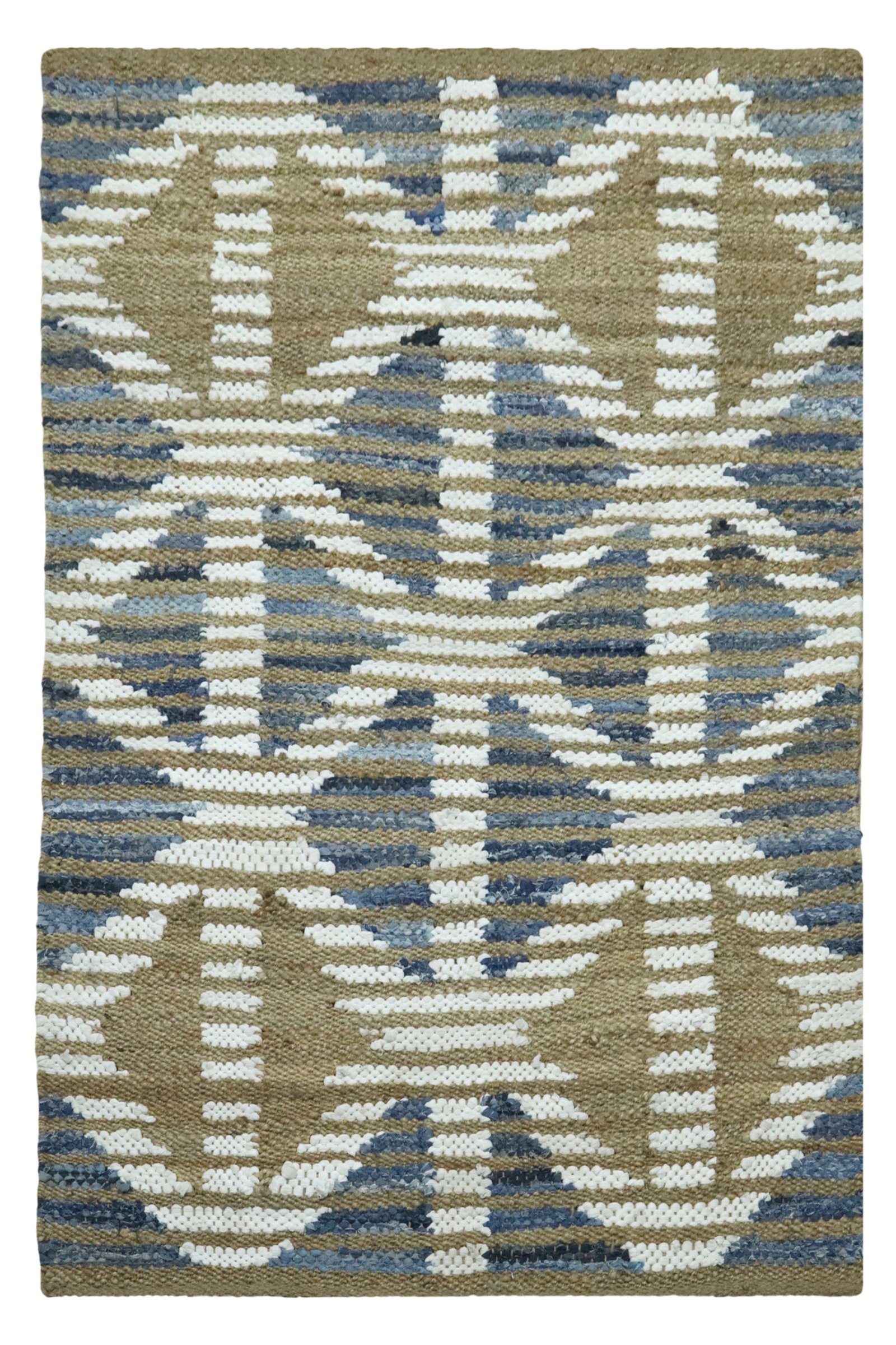 Designer Minimalist Runner Jute Durry for Patio