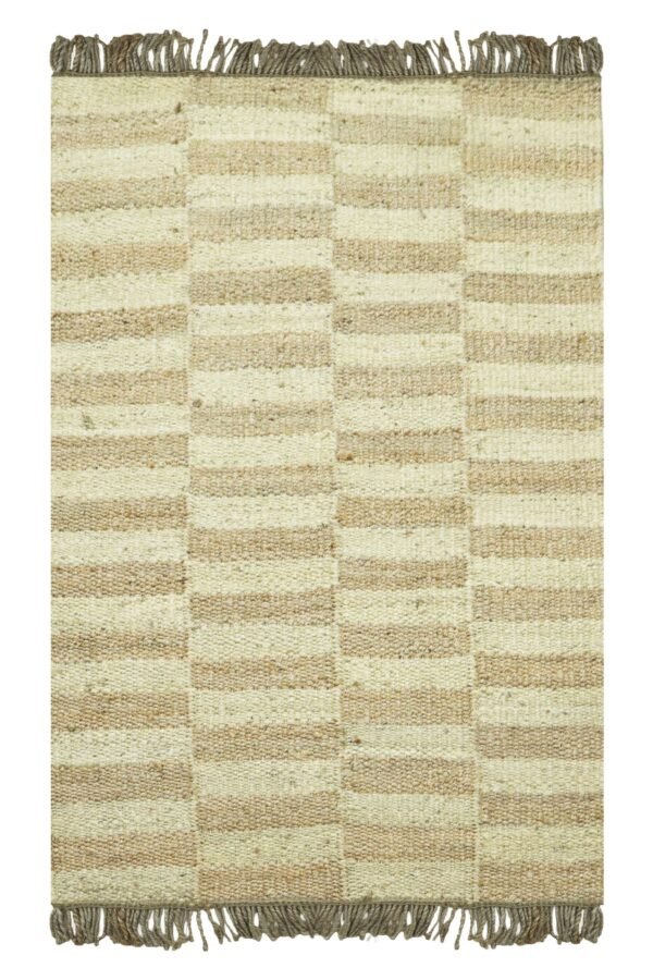 Premium Contemporary Oval Jute Durry for Balcony