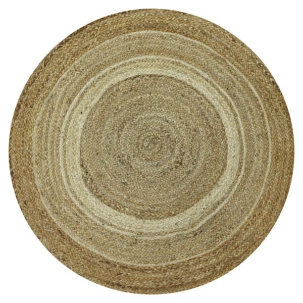 Handwoven Bohemian Runner Jute Durry for Bedroom