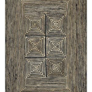 Handwoven Bohemian Round Jute Durry for Bedroom Handwoven Bohemian Round Jute Durry for Bedroom