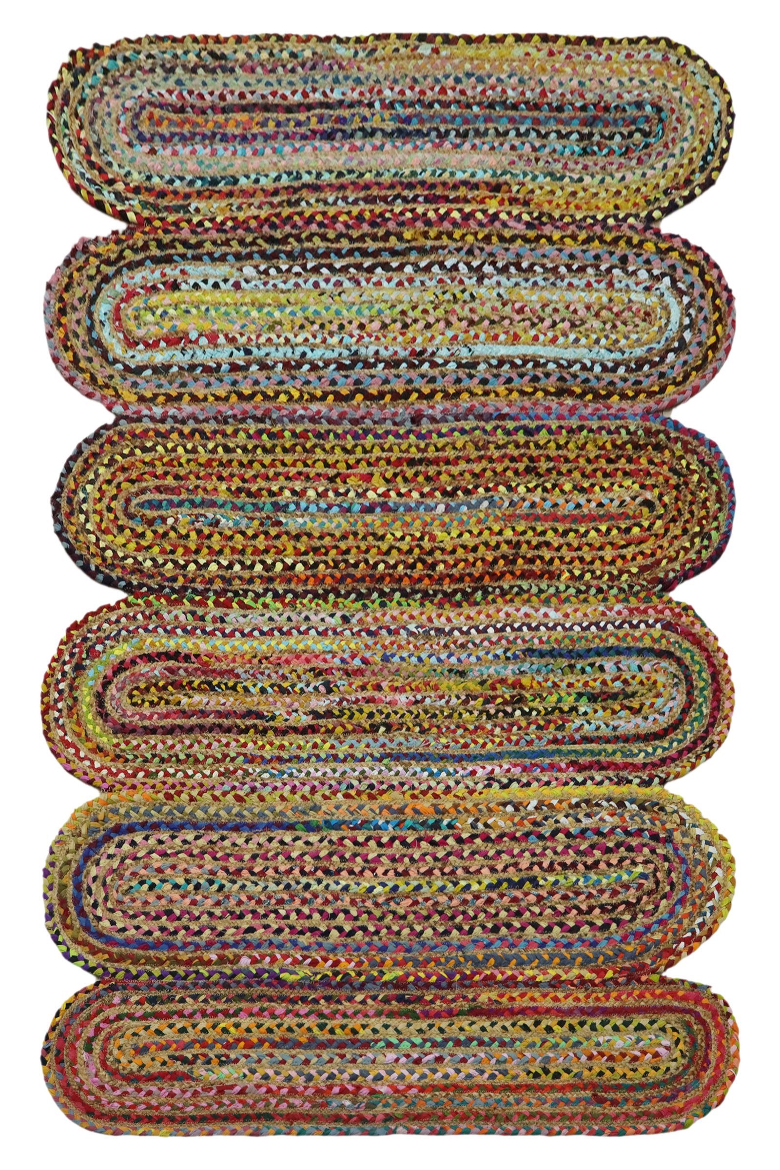 Designer Jute Woven Durry Rug