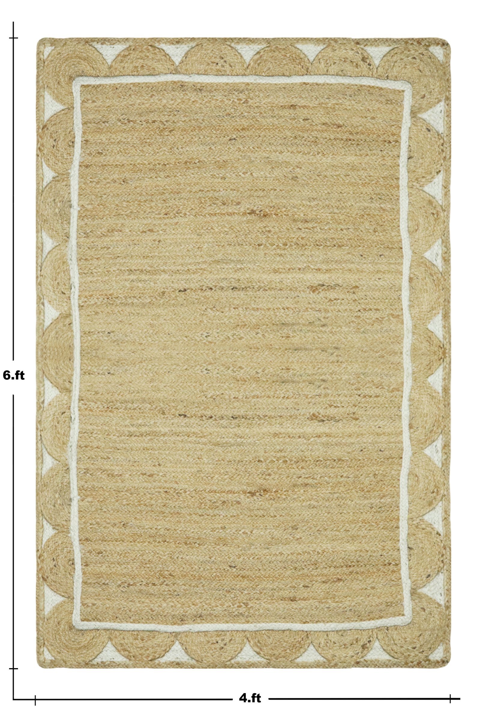 Vintage Inspired Jute Floor Durry - Image 2