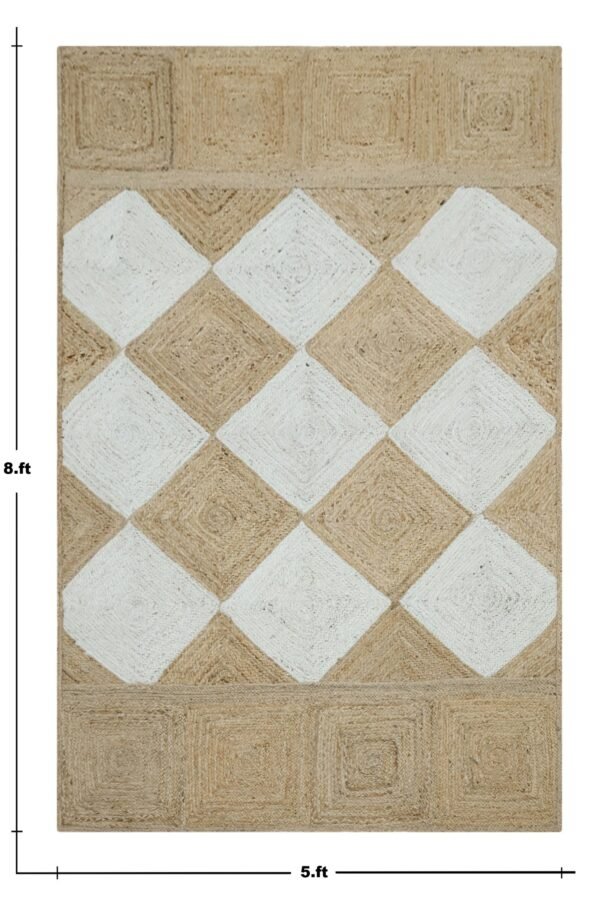 Sustainable Jute Floor Durry Rug - Image 2