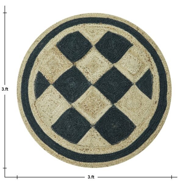 Premium Contemporary Runner Jute Durry for Balcony - Image 2