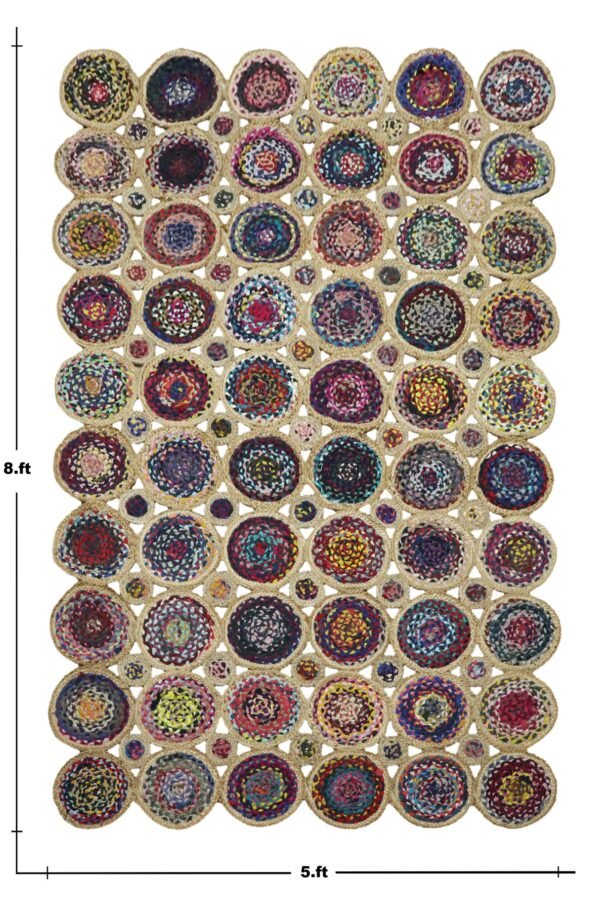 Durable Jute Handloom Durry - Image 2