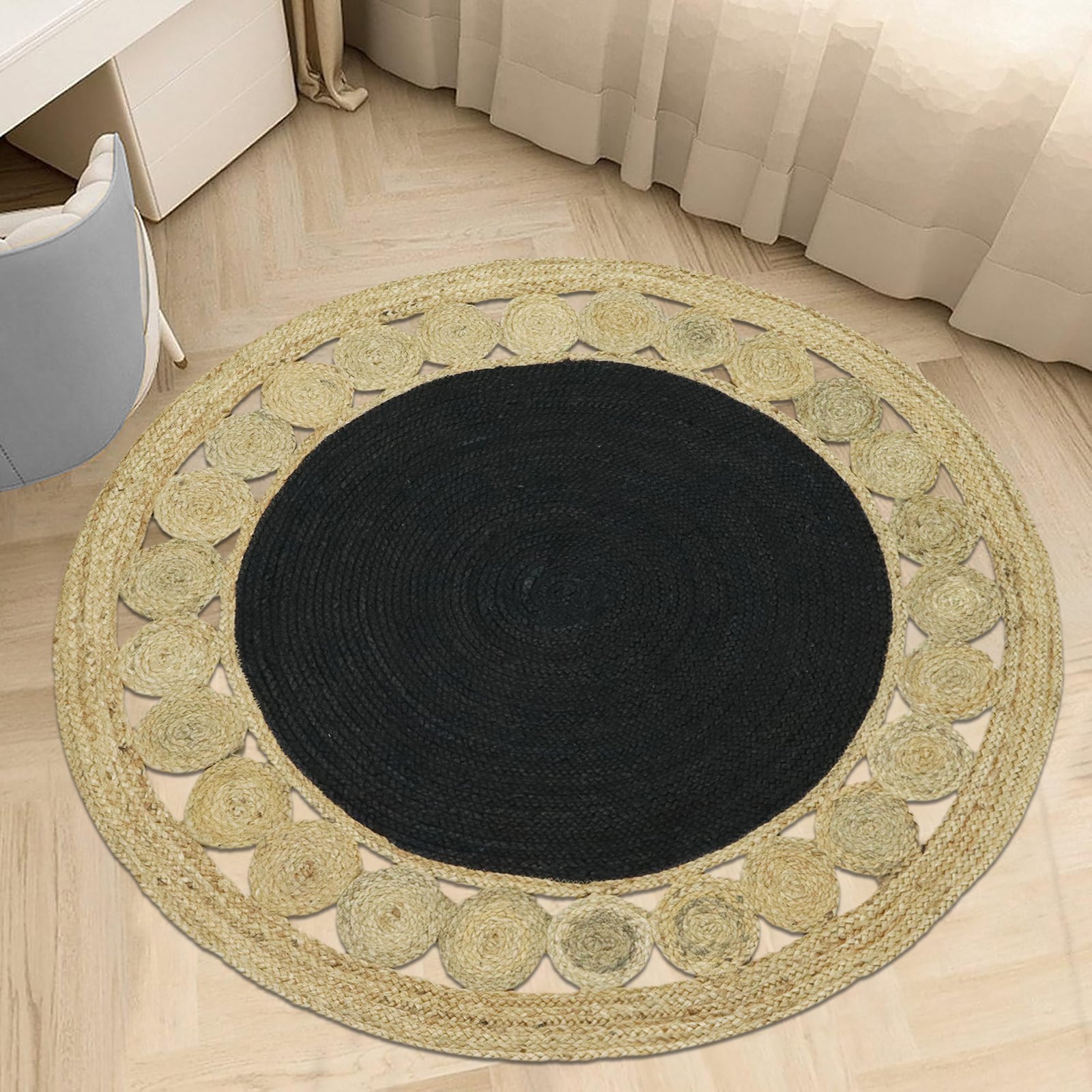 Minimalist Jute Durry Rug - Image 3