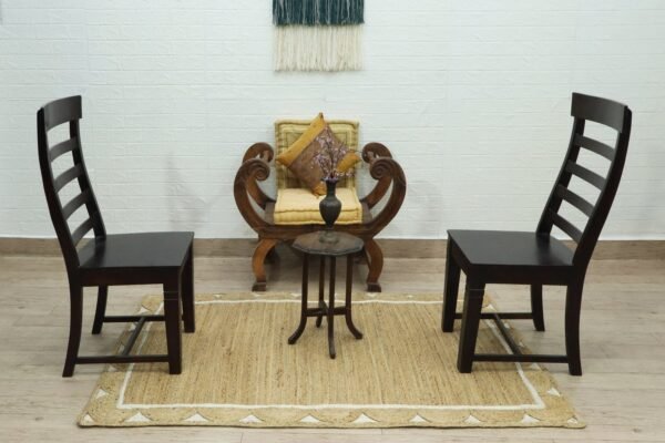 Vintage Inspired Jute Floor Durry - Image 3