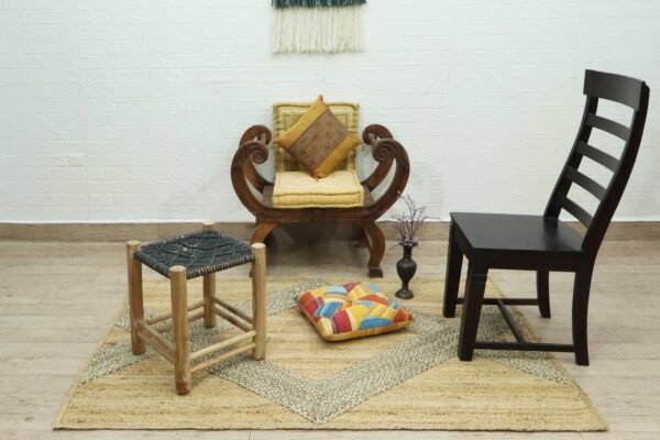 Premium Quality Jute Woven Durry - Image 3