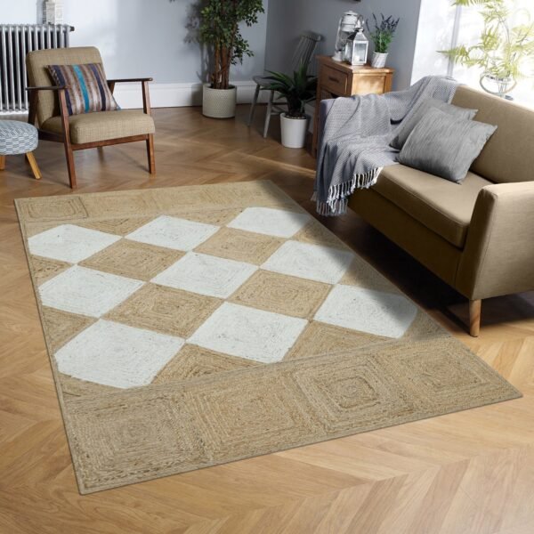 Sustainable Jute Floor Durry Rug - Image 3