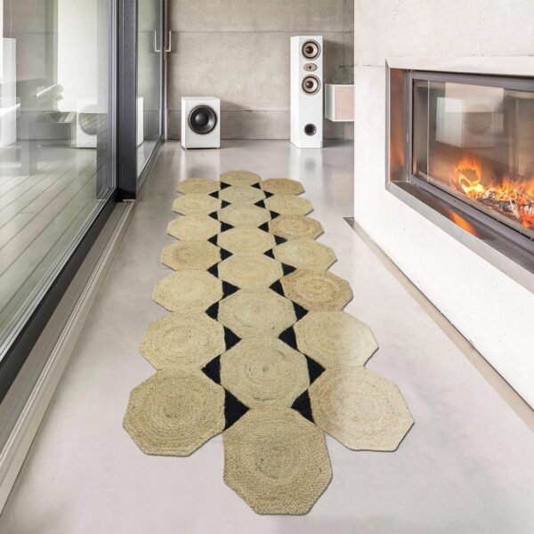 Eco-Conscious Jute Woven Durry - Image 3