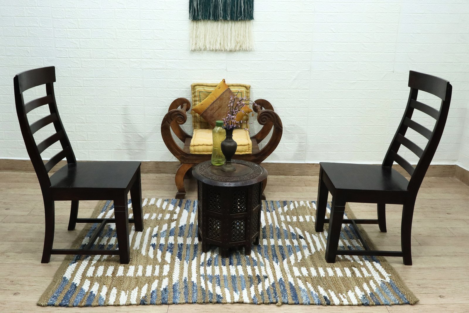 Designer Minimalist Runner Jute Durry for Patio - Image 3