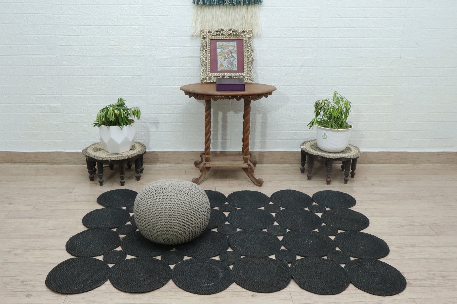 Braided Jute Durry Rug - Image 3