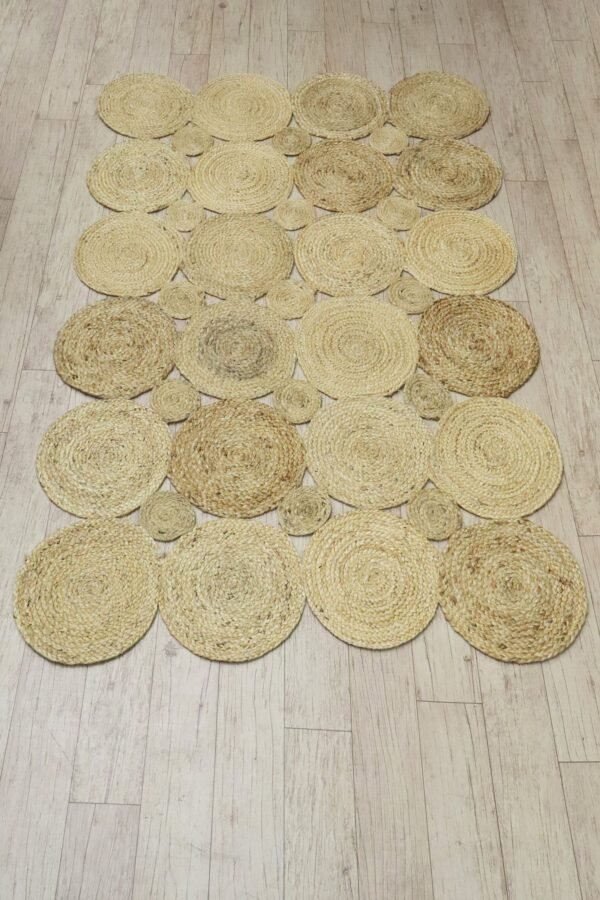 Natural Fiber Jute Durry Carpet - Image 4