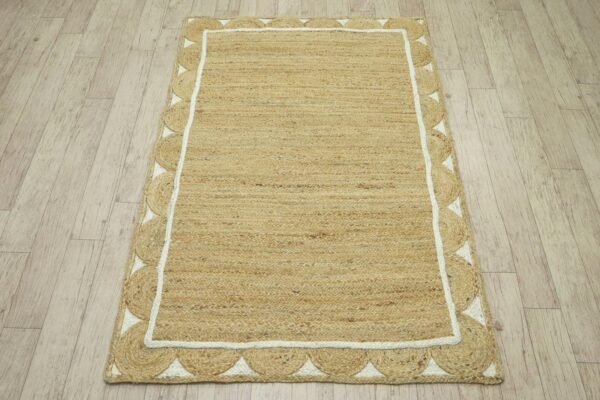 Vintage Inspired Jute Floor Durry - Image 4