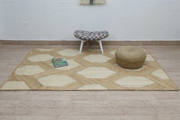 Elegant Jute Durry Carpet Runner - Image 4