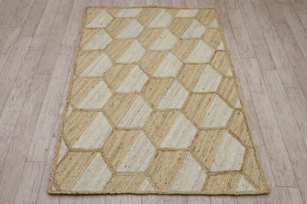 Lightweight Jute Area Durry Rug - Image 4