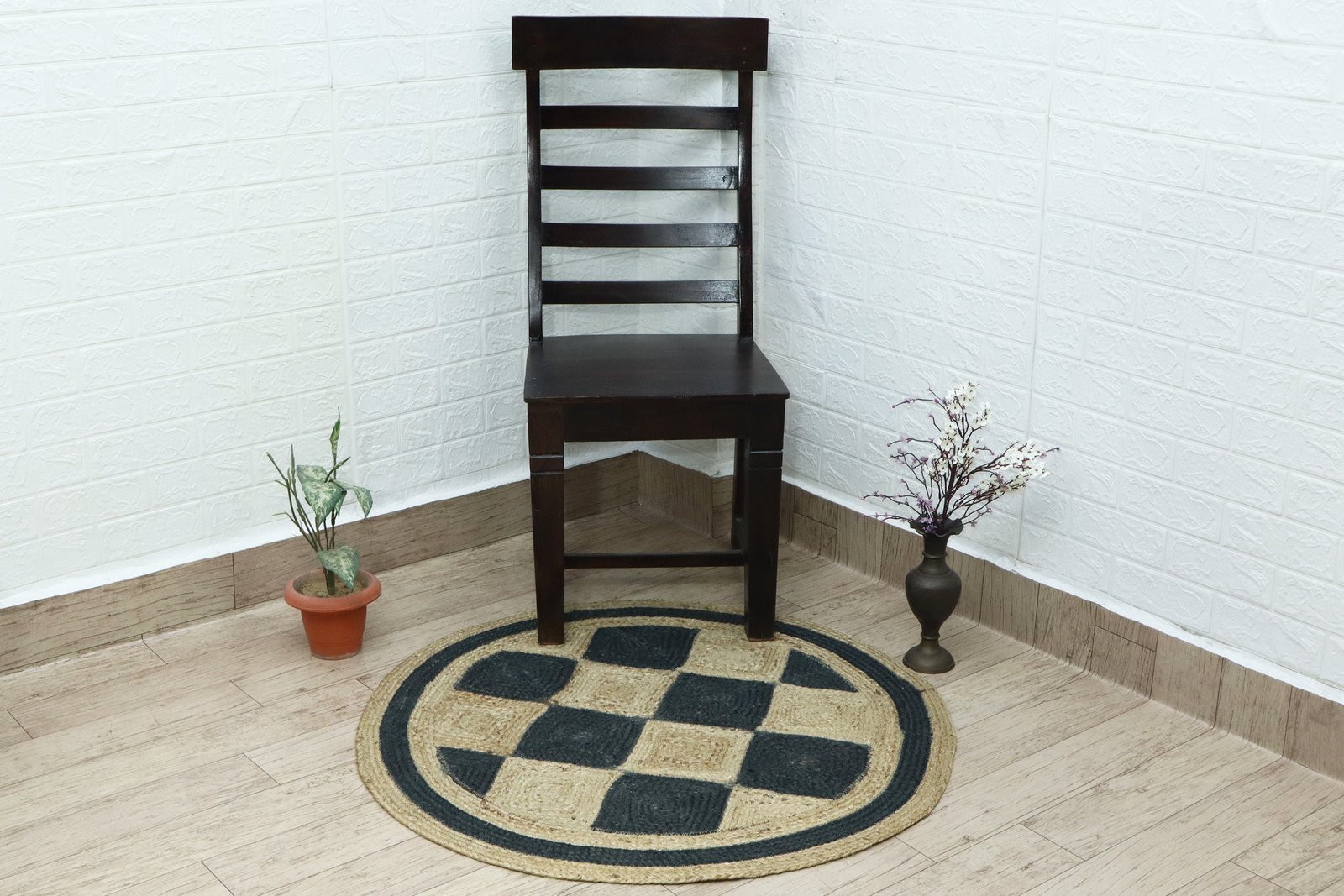 Premium Contemporary Runner Jute Durry for Balcony - Image 4